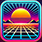 Retro-Futuristic 80s Cyberpunk